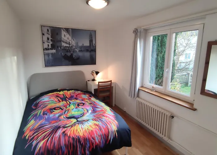 Small Double Room, Bed 140X200Cm, In Very Quiet And Cosy House!