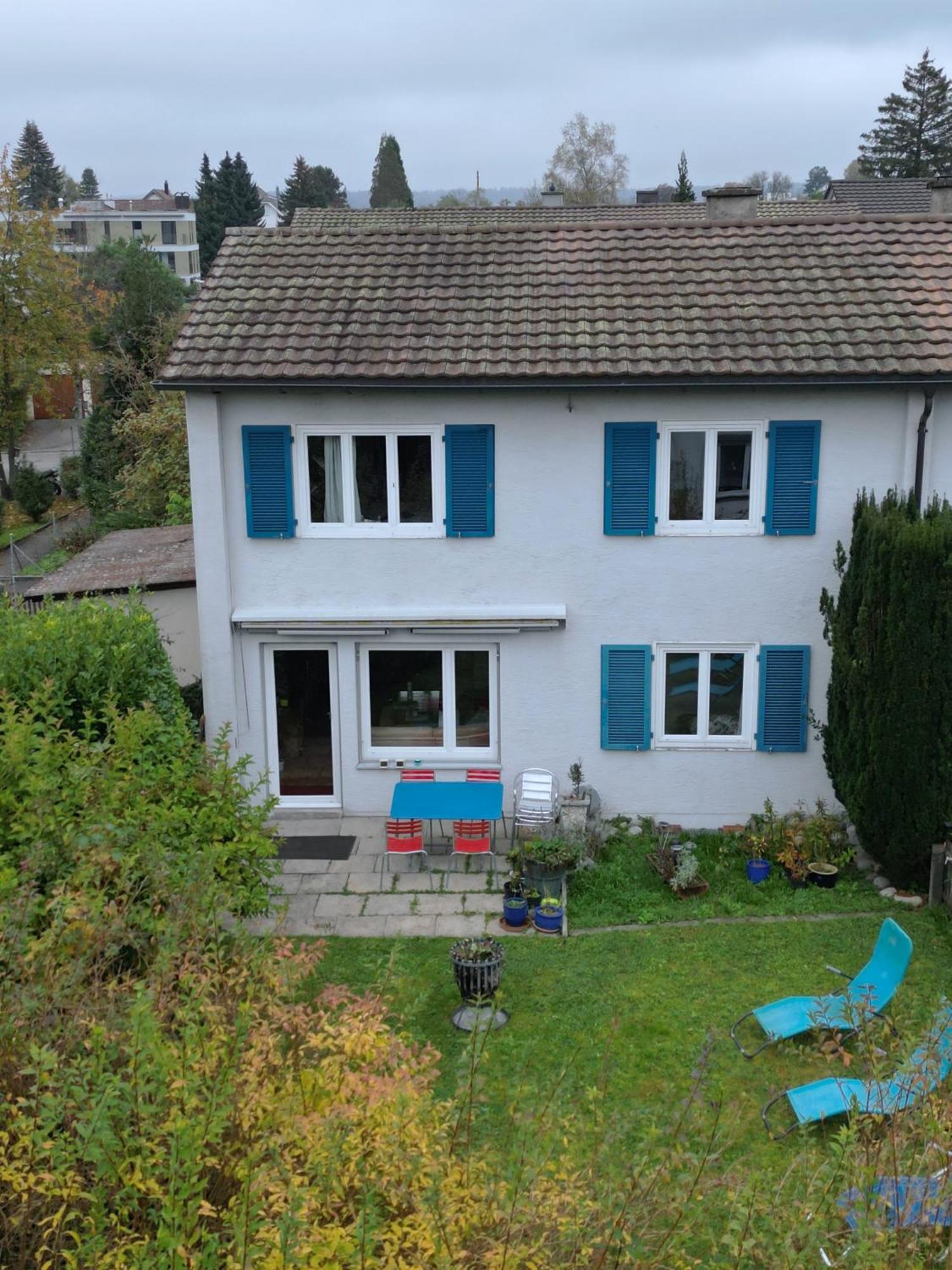 Small Double Room, Bed 140x200cm, In Very Quiet And Cosy House! Homestay Dubendorf